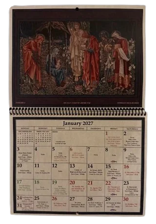 2027 Liturgical Calendar